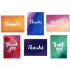 Hallmark Thank You Cards Assortment, Watercolor Thanks (48 Cards with Envelopes for Baby Showers, Wedding, Bridal Showers, All Occasion)(Water Color)