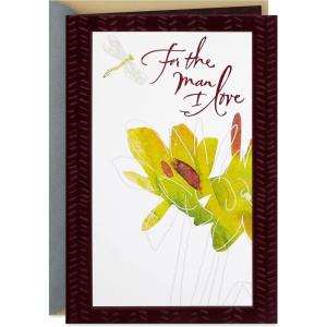 Hallmark Birthday Card for Husband or Boyfriend (Deer)(Man I Love)