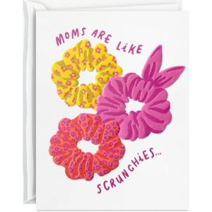 Hallmark Birthday Card for Mom, Aunt, Sister, Grandma (What Matters)(Scrunchies)