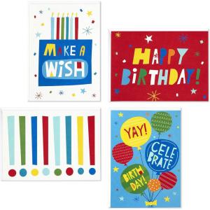 Hallmark Birthday Cards Assortment, Make a Wish (48 Cards with Envelopes)(Make a Wish)