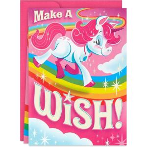 Hallmark Jumbo Pop Up Birthday Card for Kids (Unicorns)(Rainbows  Unicorns)