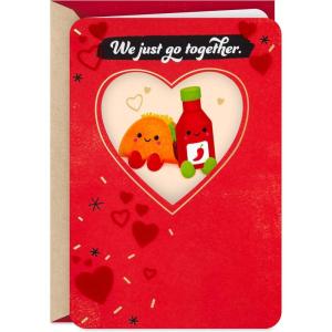 Hallmark Romantic Valentine’s Day Card (You’re a Classic) for Husband, Boyfriend, Partner(Taco and Hot Sauce)