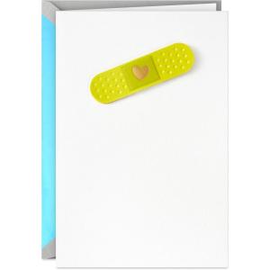 Hallmark Signature Get Well Soon or Sympathy Card (Heart Bandage)(Heart Bandage)