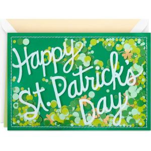 Hallmark Signature St. Patricks Day Card (Shamrock Confetti)