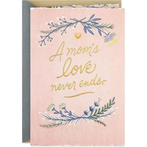 Hallmark Sympathy Card for Loss of Mom (A Mom’s Love Never Ends)(A Mom’s Love Never Ends)