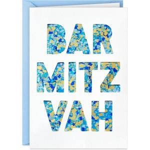Hallmark Tree of Life Bar Mitzvah Card (Hamsa)(Best Day Ever)