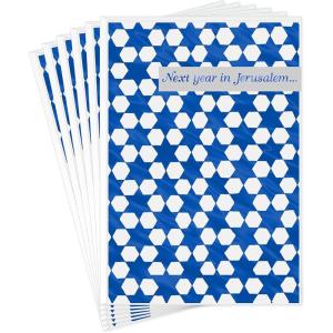 Hallmark Tree of Life Passover Cards Assortment, Happy Passover (6 Cards with Envelopes)(Past to Future  6 Cards with Envelopes)