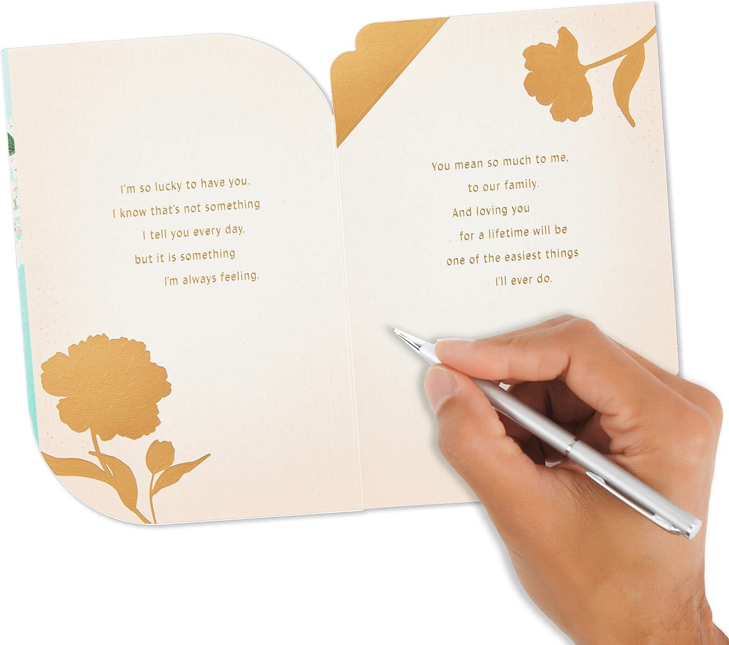 imageHallmark Romantic Mothers Day Card for Wife or Girlfriend Love You So MuchMy Love  My Everything