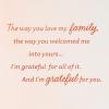 Hallmark Card for Grandma, Aunt, Friend, Mother in Law, Step Mom (Bonus Mom, Like a Mom) for Birthday, Thinking of You, Congrats, or Any Occasion(HGrateful for You)