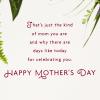 Hallmark Mothers Day Card for Bonus Mom (Like a Mom)(Mom Like You  Card with Wood Accents)