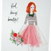Hallmark Signature Card for Daughter from Mom (Kind, Loving, Beautiful)(Multicolor)