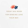 Hallmark Signature Mother’s Day Card (Sending Love Your Way) for Sister, Friend, Aunt, Coworker(Sending Love)