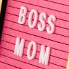 Hallmark Signature Mother’s Day Card (Wonder Woman, Celebrating an Amazing Mom)(Boss Mom Felt Letterboard)