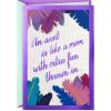 Hallmark Mother’s Day Card for Aunt (Extra Fun) for Birthday, Thinking of You, Congrats, or Any Occasion