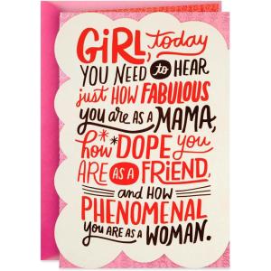 Hallmark Mahogany Mothers Day Card for Friend, Daughter, Sister (Phenomenal Woman)(Phenomenal Woman)