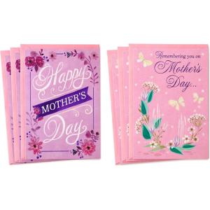Hallmark Mothers Day Card Assortment, Remembering You on Mother’s Day (6 Cards with Envelopes)(Mother’s Day  6 Cards With Envelopes)