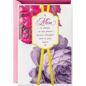 Hallmark Mothers Day Card from Son or Daughter (In My Thoughts and My Heart)(In My Thoughts and My Heart)