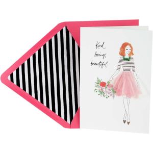 Hallmark Signature Card for Daughter from Mom (Kind, Loving, Beautiful)(Multicolor)