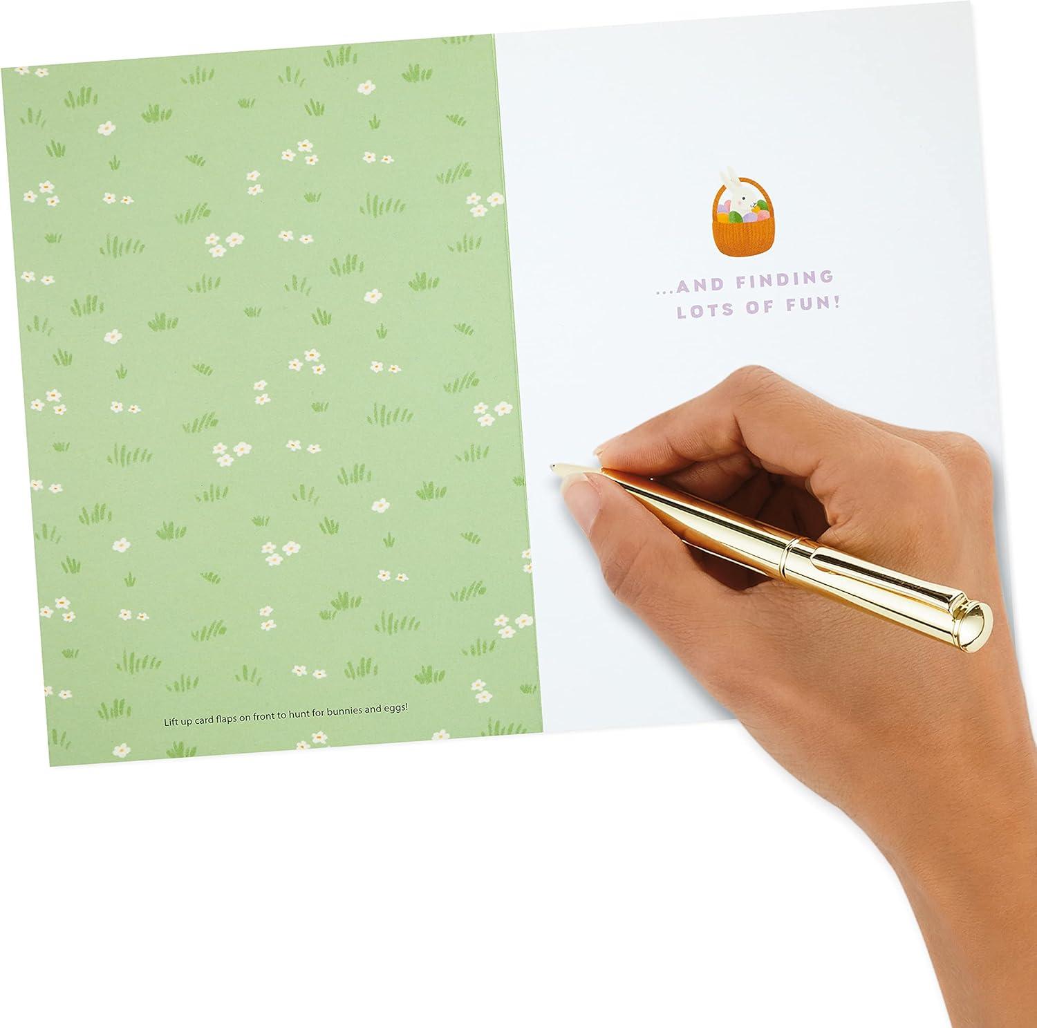 imageHallmark Signature Easter Card for Kids Lift the Flap Easter Egg Hunt