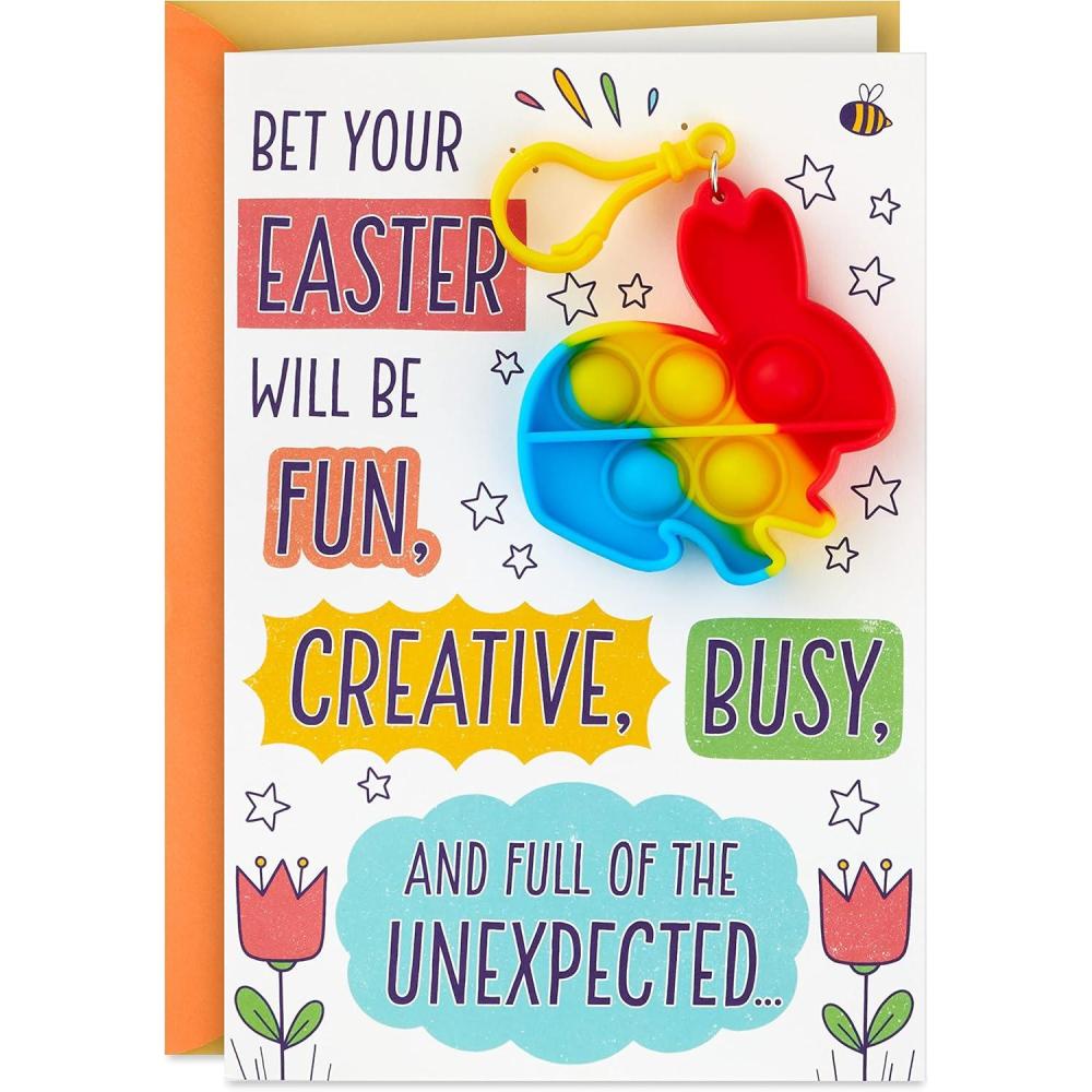 imageHallmark Easter Card for Kids with Pop It Easter Bunny