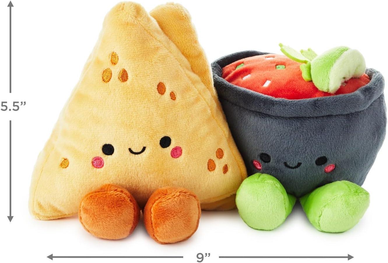 imageHallmark Better Together Magnetic Plush Chips and Salsa 5quot Stuffed Toys Easter Gifts for KidsChips and Salsa