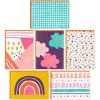 Hallmark Construction Truck Valentines Day Mini Cards with Treat Pockets for Kids, Boys School Classroom (32 Cards with Sticker Seals)(Modern Doodles)