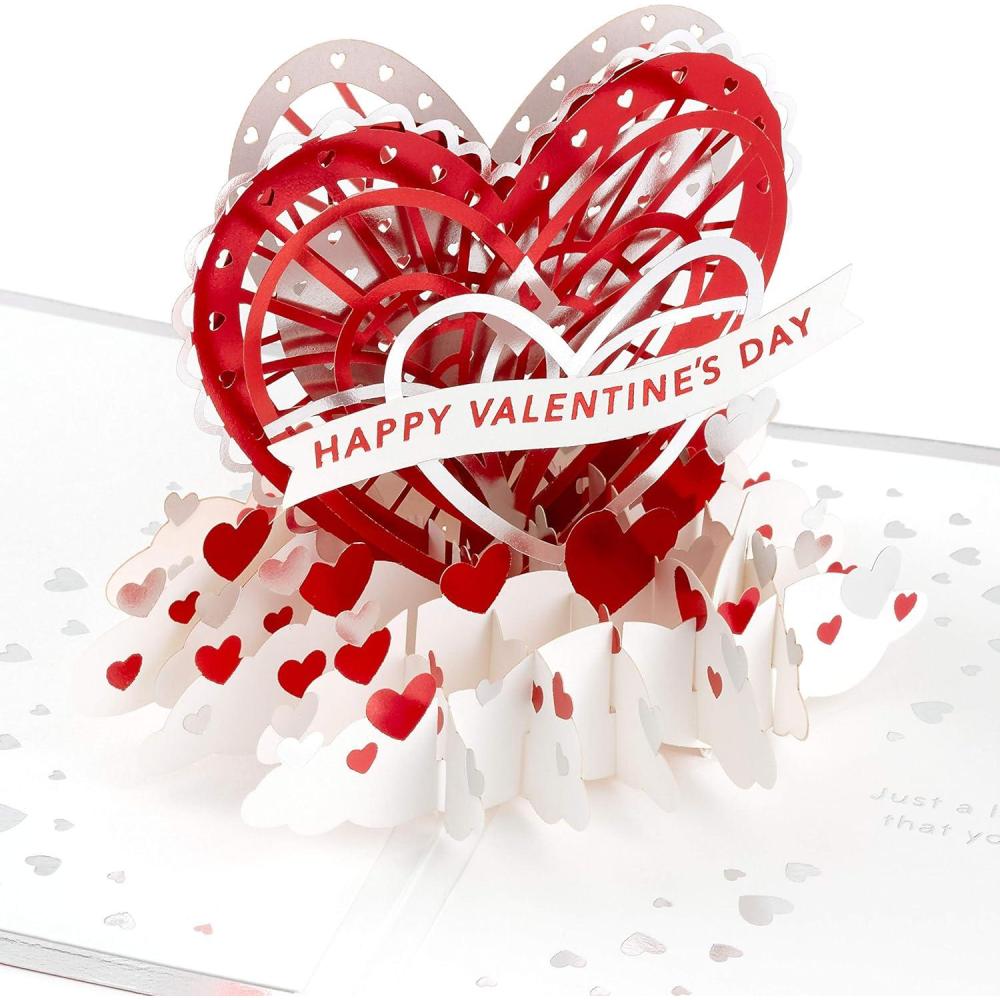 imageHallmark Signature Paper Wonder Pop Up Valentines Day Card Love YouPop Up  Love You