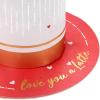 Hallmark Paper Wonder Pop Up Valentines Day Card (Latté)(Latté Love)