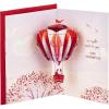 Hallmark Paper Wonder Valentines Day Pop Up Card for Significant Other (Hot Air Balloon Valentine)