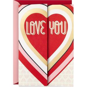 Hallmark Valentines Day Card for Husband, Wife, Boyfriend, Girlfriend (Pop Up Banner, Love Everything About You)(Pop Up Banner  Love Everything About You)