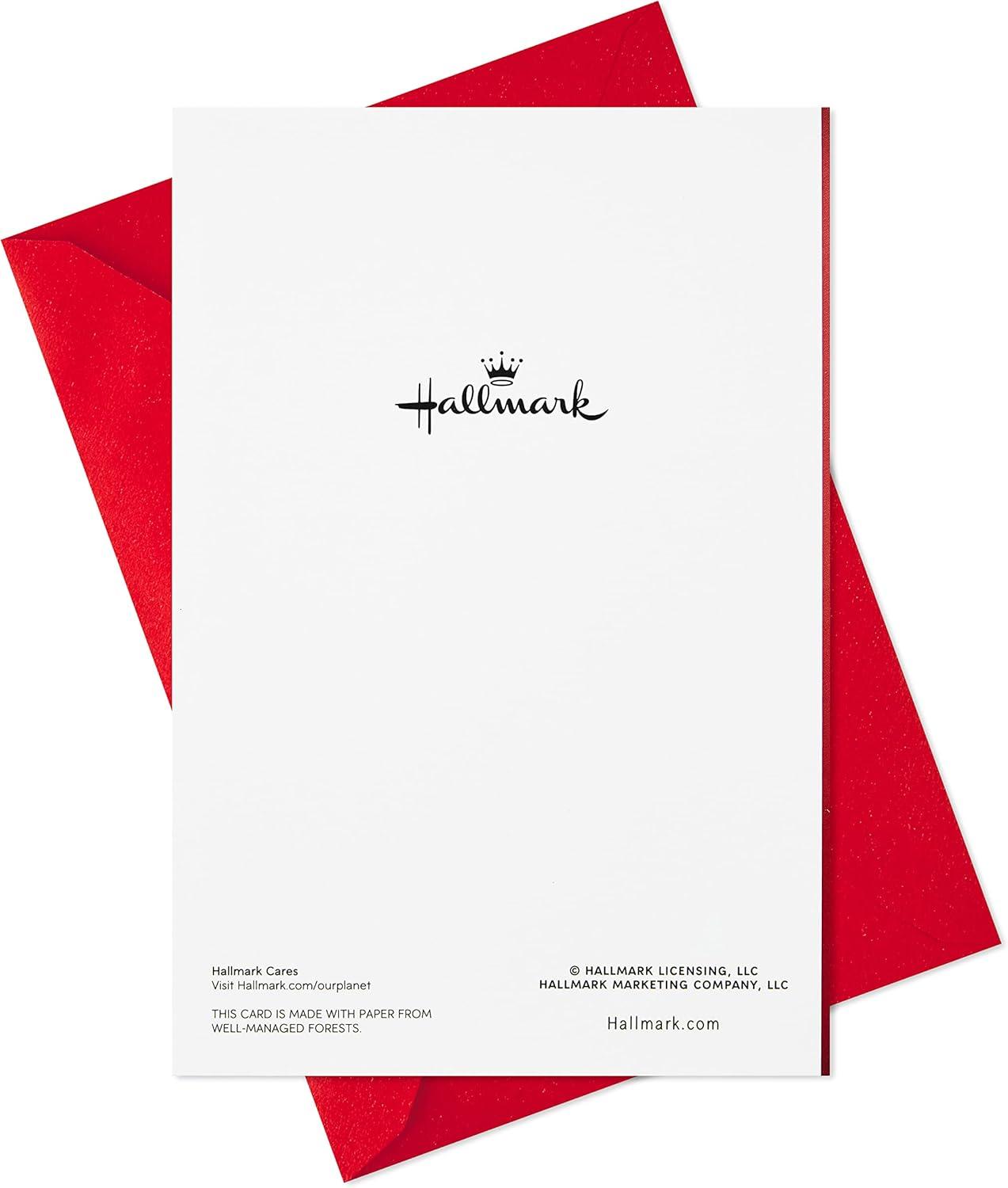 imageHallmark Pack of Valentines Day Cards Dog with Box of Chocolates 10 Valentines Day Cards with EnvelopesDog with Chocolates