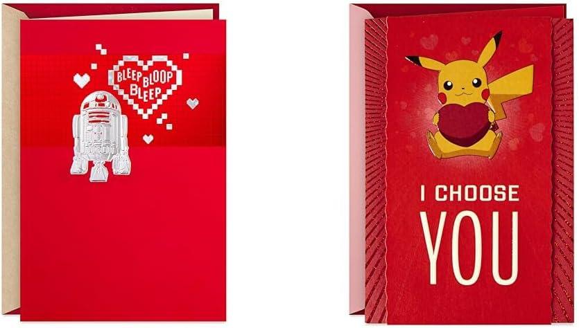 imageHallmark Valentines Day Card Star Wars R2D2 and HeartsStar Wars R2D2 Hearts