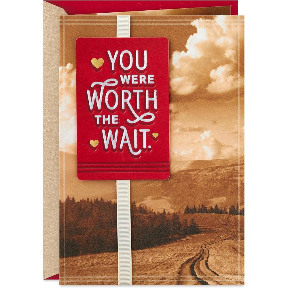 imageHallmark Valentines Day Card for Husband Wife Boyfriend Girlfriend All the Ways You Make Me HappyWorth the Wait
