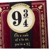 Hallmark Harry Potter Valentine’s Day Card for Significant Other (Golden Snitch),659VFE2019(Harry Potter Platform 9 3/4)