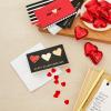 Hallmark Mini Valentines Day Cards Assortment, 18 Cards with Envelopes (Foil Hearts) Galentines Day Cards Pack(Foil Hearts Folded Mini Valentines)