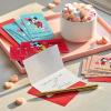 Hallmark Mini Valentines Day Cards for Kids School, Gold Foil Happy Hearts (18 Classroom Valentines with Envelopes)(Mickey and Minnie Folded Mini Valentines)