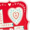 Hallmark Pack of Valentines Day Cards, Love (6 Valentine’s Day Cards with Envelopes)(Diecut Ogee LOVE)