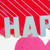 Hallmark Pack of Valentines Day Cards or Galentines Day Cards, Happy Heart Day (10 Valentine’s Day Cards with Envelopes) (5VFE6119)(Bold Happy Heart Day)
