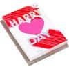 Hallmark Pack of Valentines Day Cards or Galentines Day Cards, Happy Heart Day (10 Valentine’s Day Cards with Envelopes) (5VFE6119)(Bold Happy Heart Day)