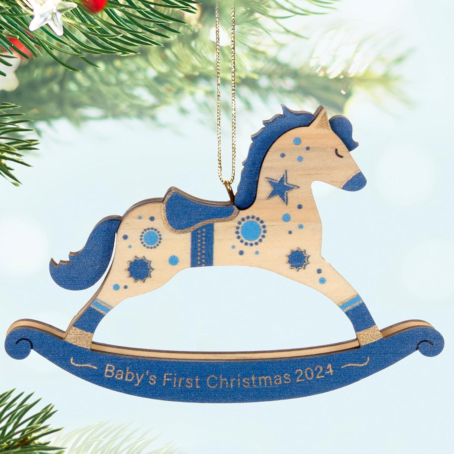 imageHallmark Keepsake Christmas Ornament 2025 Our Little Miracle 2025 Porcelain New Baby Gifts2024 Baby Boy