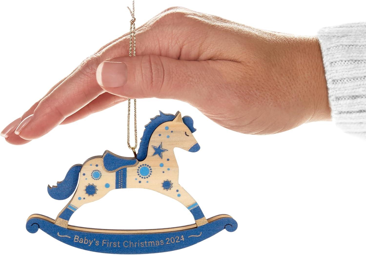 imageHallmark Keepsake Christmas Ornament 2025 Our Little Miracle 2025 Porcelain New Baby Gifts2024 Baby Boy