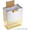Hallmark 13″ Large Gift Bag with Tissue Paper (Gold Foil Dots on Silver) for Graduations, Engagements, Bridal Showers, Weddings, Valentines Day, Holidays, Christmas, Any Occasion(Large (Pack of 1))