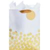 Hallmark 13″ Large Gift Bag with Tissue Paper (Gold Foil Dots on Silver) for Graduations, Engagements, Bridal Showers, Weddings, Valentines Day, Holidays, Christmas, Any Occasion(Large (Pack of 2))