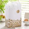 Hallmark 13″ Large Gift Bag with Tissue Paper (Gold Foil Dots on Silver) for Graduations, Engagements, Bridal Showers, Weddings, Valentines Day, Holidays, Christmas, Any Occasion(X-Large (Pack of 1))