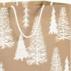 Hallmark Assorted Christmas Gift Bags, Recyclable Kraft Brown with Snowflake, Plaid and Trees (8 Bags: 3 Small 6″, 3 Medium 9″, 2 Large 13″) for Holiday Parties, Hanukkah, Winter Weddings(Kraft Snowflakes  Plaid  Christmas Trees)