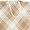 Hallmark Assorted Christmas Gift Bags, Recyclable Kraft Brown with Snowflake, Plaid and Trees (8 Bags: 3 Small 6″, 3 Medium 9″, 2 Large 13″) for Holiday Parties, Hanukkah, Winter Weddings(Kraft Snowflakes  Plaid  Christmas Trees)