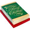Hallmark Boxed Christmas Cards, Green and Gold (40 Cards with Envelopes)(Cards)