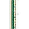 Hallmark Holiday Plaid Wrapping Paper with Cutlines and Optional DIY Bow Templates on Reverse (3-Pack: 120 Sq. Ft. Ttl) Red Toile, Black Buffalo Check, Plaid for Christmas, Birthdays, Weddings, Crafts(Gold Trees  Emerald Green Plaid  Gold Geometric Snowflakes)
