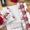 Hallmark Holiday Wrapping Paper Rolls – Rustic Christmas Gift Wrap Paper (Set of 3 Reversible Rolls: 120 sq. ft. ttl.) Plaid, Barn, Red Truck, Moose, Woodland Scenes(Plaid  Barn  Red Truck  Moose  Woodland Scenes)