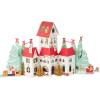 Hallmark Paper Wonder Big Pop-Up Christmas Card (Santa’s Workshop) Accordion Fold-Out Table Decoration